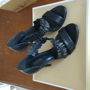 Michael Kors open toe heels